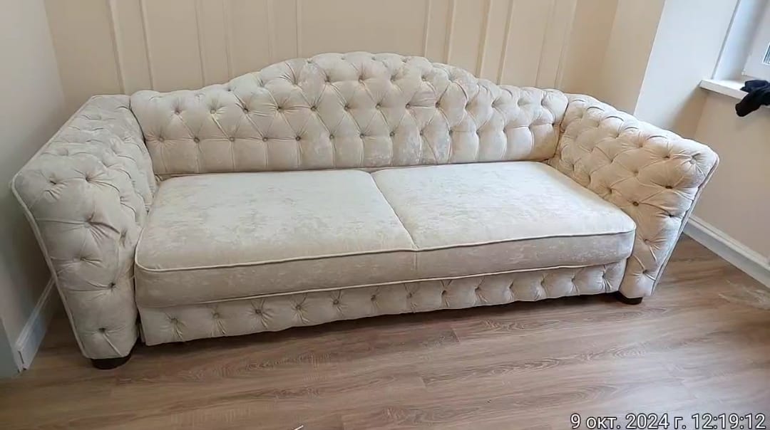 Замена обивки дивана на дому. Верхнеуральск