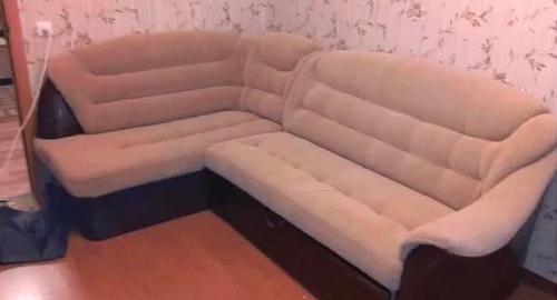 Перетяжка углового дивана. Верхнеуральск